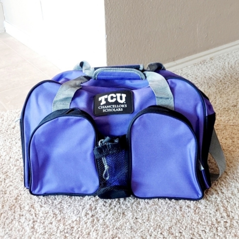 Unisex TCU Adult Duffle Bag With Strap